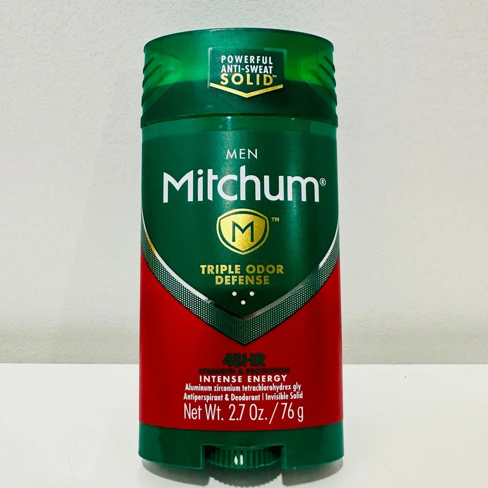 Mitchum Men Triple Odor Defense Intense Energy Invisible Solid Deodorant 2.7oz